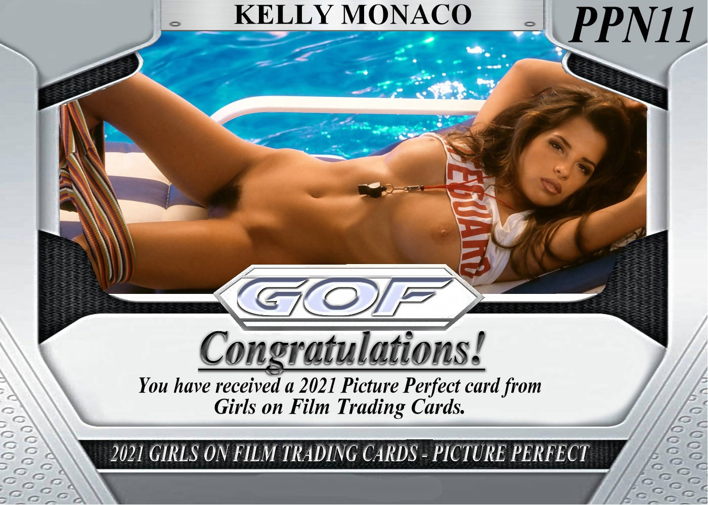 2021 Girls on Film Picture Perfect Nude Kelly Monaco Card – Xandebay