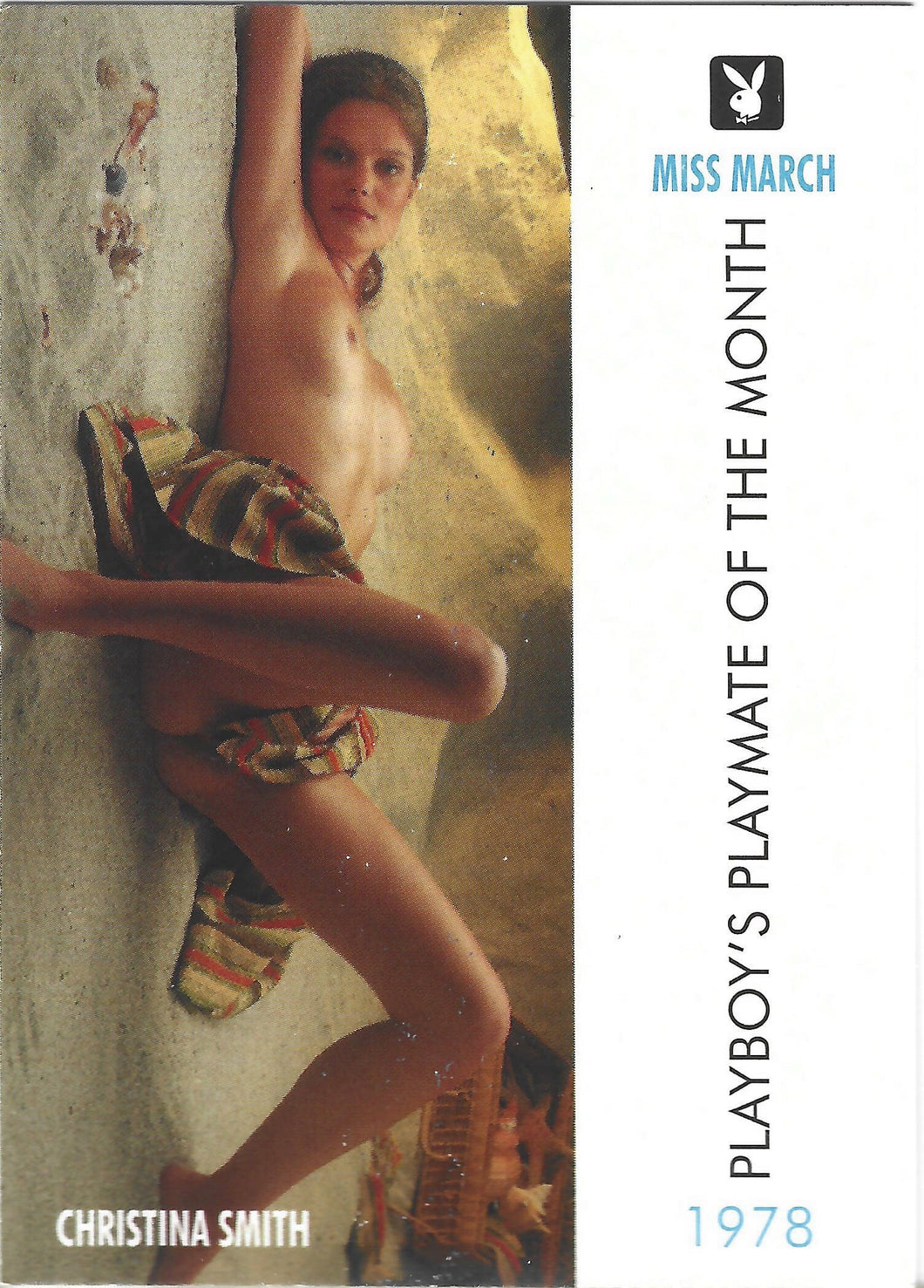 Playboy Centerfolds March Edition Christina Smith Card #75