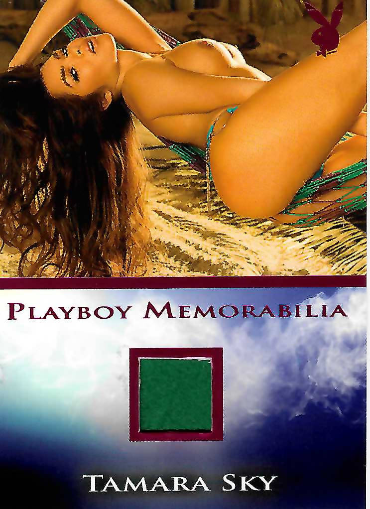 Playboy Daydreams Memorabilia Card Tamara Sky Pink Foil