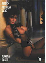 Load image into Gallery viewer, Playboy February Edition March Preview Marina Baker Card #4PR
