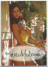 Load image into Gallery viewer, Playboy Too Hot To Handle Karen McDougal Autograph Card KM2

