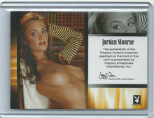 Load image into Gallery viewer, Playboy Too Hot To Handle Jordan Monroe Worn Hot Memorabilia Card
