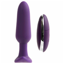 Load image into Gallery viewer, VeDO BUMP PLUS Rechargeable Anal Vibe with Remote Control - Deep Purple
