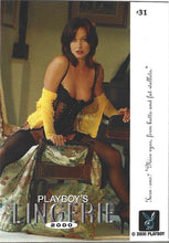 Load image into Gallery viewer, Playboy Lingerie 2000 Emma Caesari Card #31
