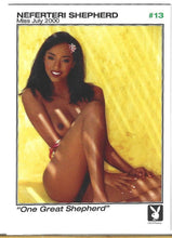 Load image into Gallery viewer, Playboy Centerfold Update 3 (2000 - 2002) Neferteri Shepherd Card #13
