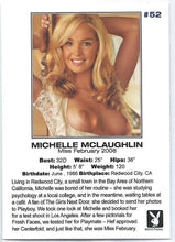 Load image into Gallery viewer, Playboy Centerfold Update 5 (2006-2008) Michelle McLaughlin Card # 52
