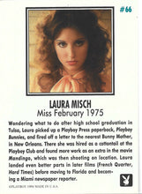 Load image into Gallery viewer, Playboy February Edition Laura Misch Card #66
