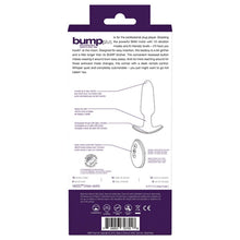 Load image into Gallery viewer, VeDO BUMP PLUS Rechargeable Anal Vibe with Remote Control - Deep Purple
