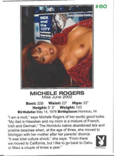 Load image into Gallery viewer, Playboy Centerfold Update 3 (2000 - 2002) Michele Rogers Card #60
