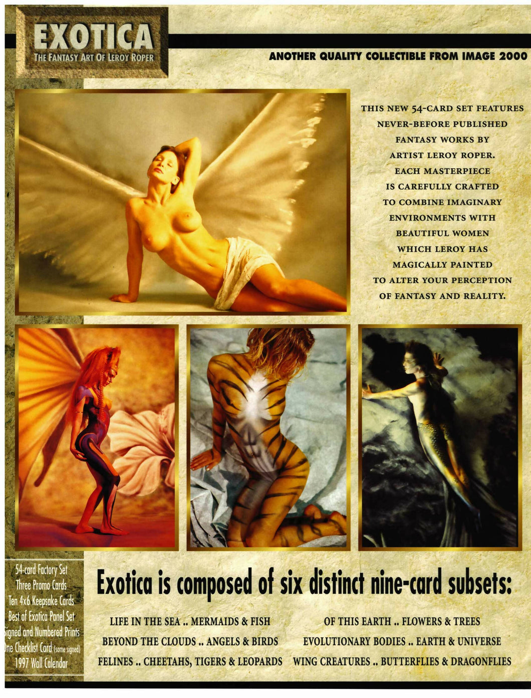 Image 2000 - Exotica - The Fantasy Art of Leroy Roper - sell sheet