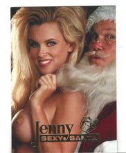 Load image into Gallery viewer, Playboy Best Of Jenny McCarthy Sexy Santa Card #S9
