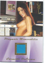 Load image into Gallery viewer, Playboy&#39;s Centerfold Update 4 Carmella DeCesar Memorabilia Card
