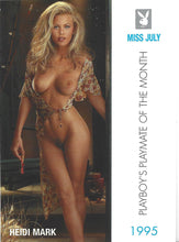 Load image into Gallery viewer, Playboy Centerfold Update 1 (1994 - 1996) Heidi Mark Card #57
